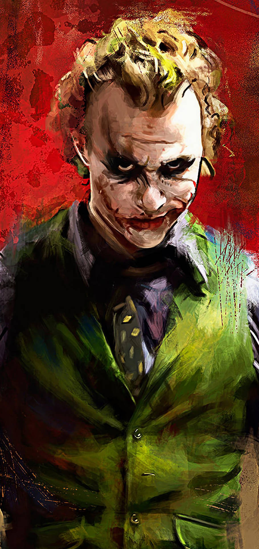 Joker Phone Cool Painting Background