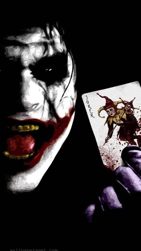 Joker Phone Creepy Face Background