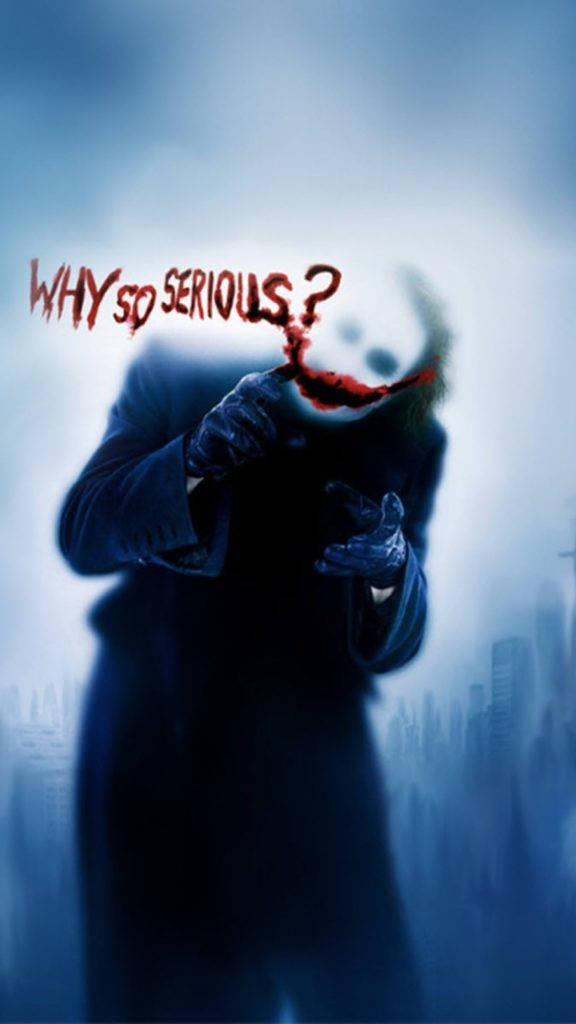 Joker Phone Why So Serious Background