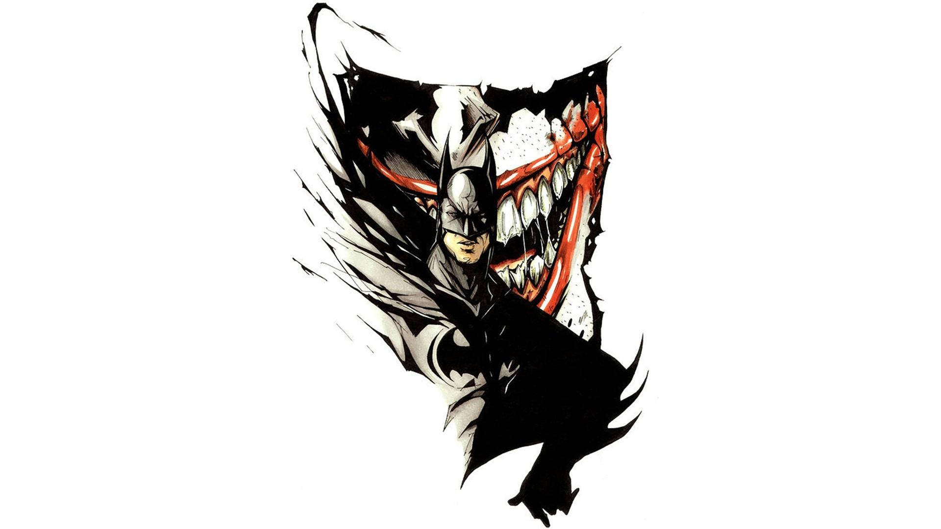 Joker Smile Batman Art 4k Ultra Hd Background