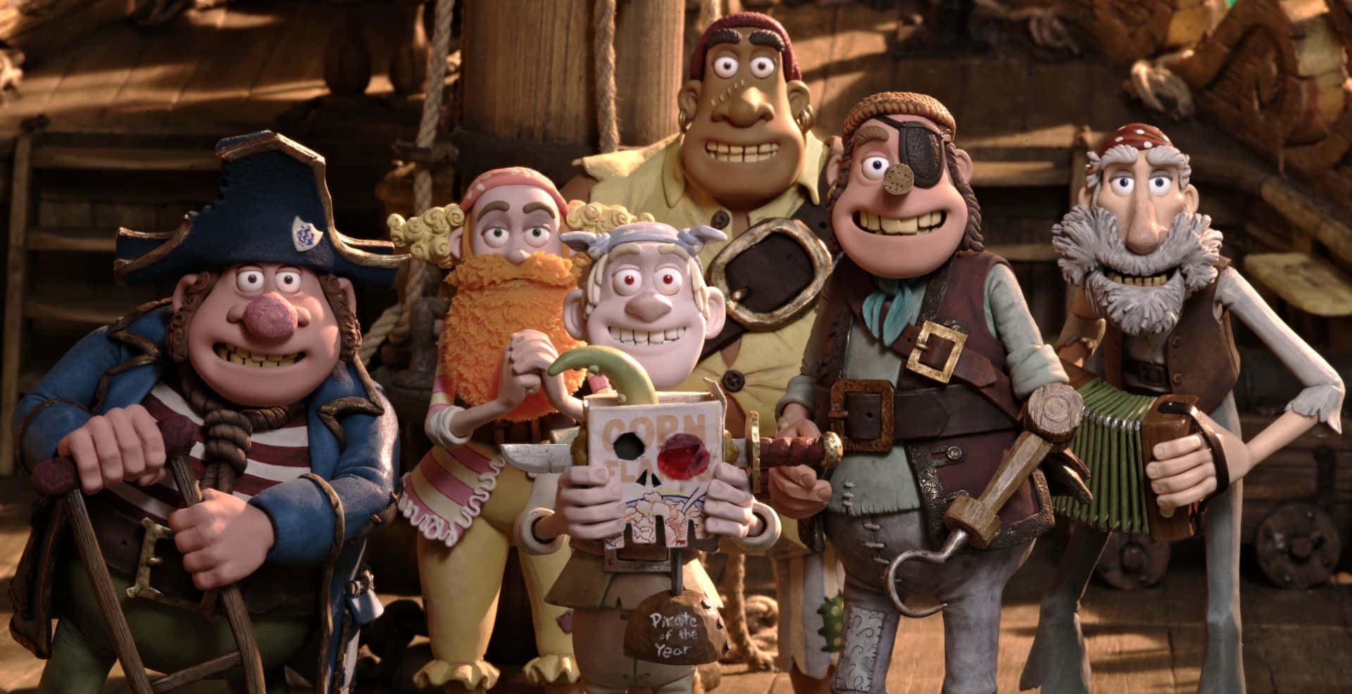 Jolly Crew From The Pirates Band Of Misfits Background