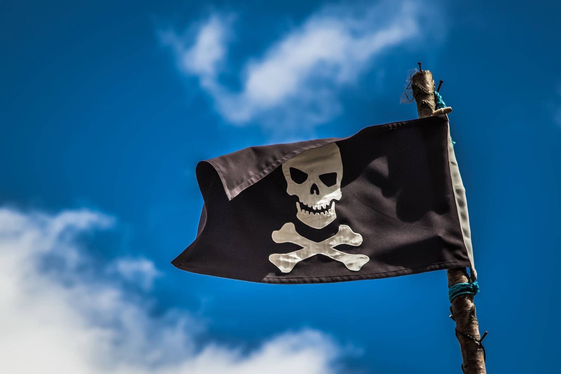 Jolly Roger Pirate Flag Background