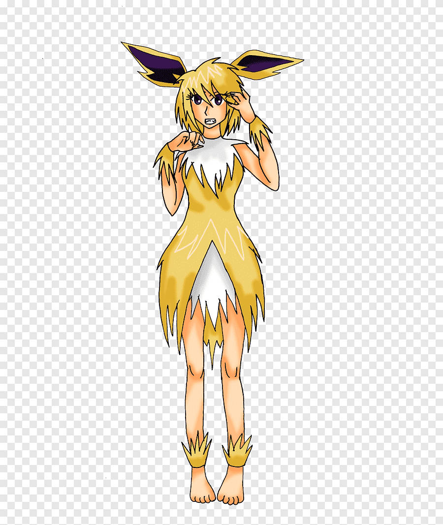 Jolteon Eevee Evolutions Human Background