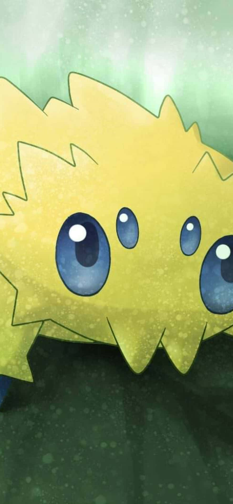 Joltik Green Phone Background