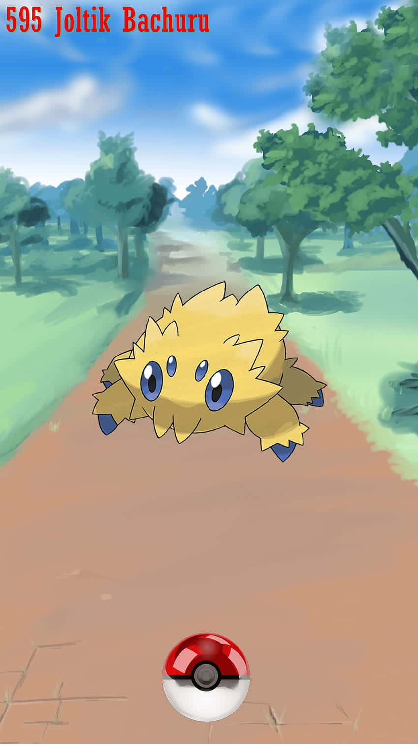 Joltik On The Road Background
