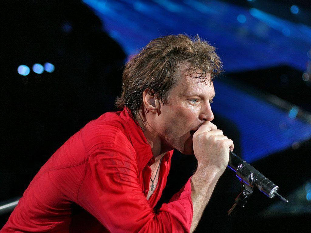 Jon Bon Jovi Live At Madison Square Garden Background