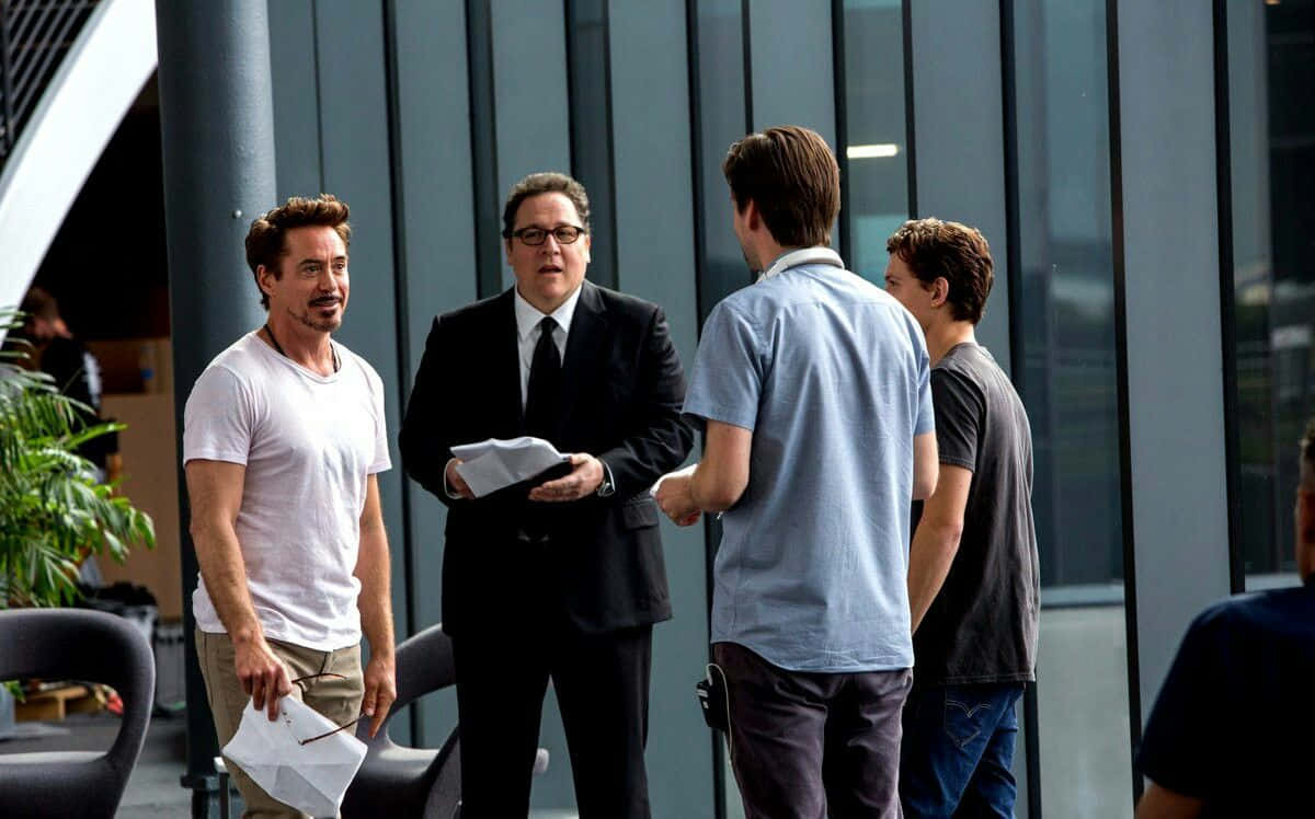 Jon Favreau Attends An Event Background