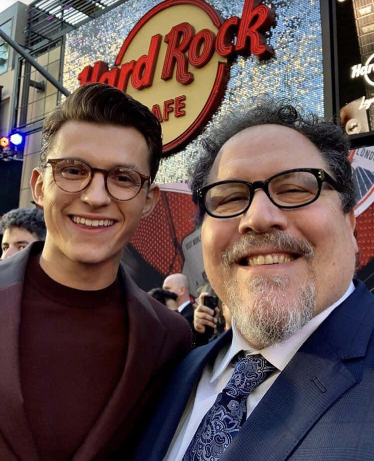 Jon Favreau Enjoying A Film Set