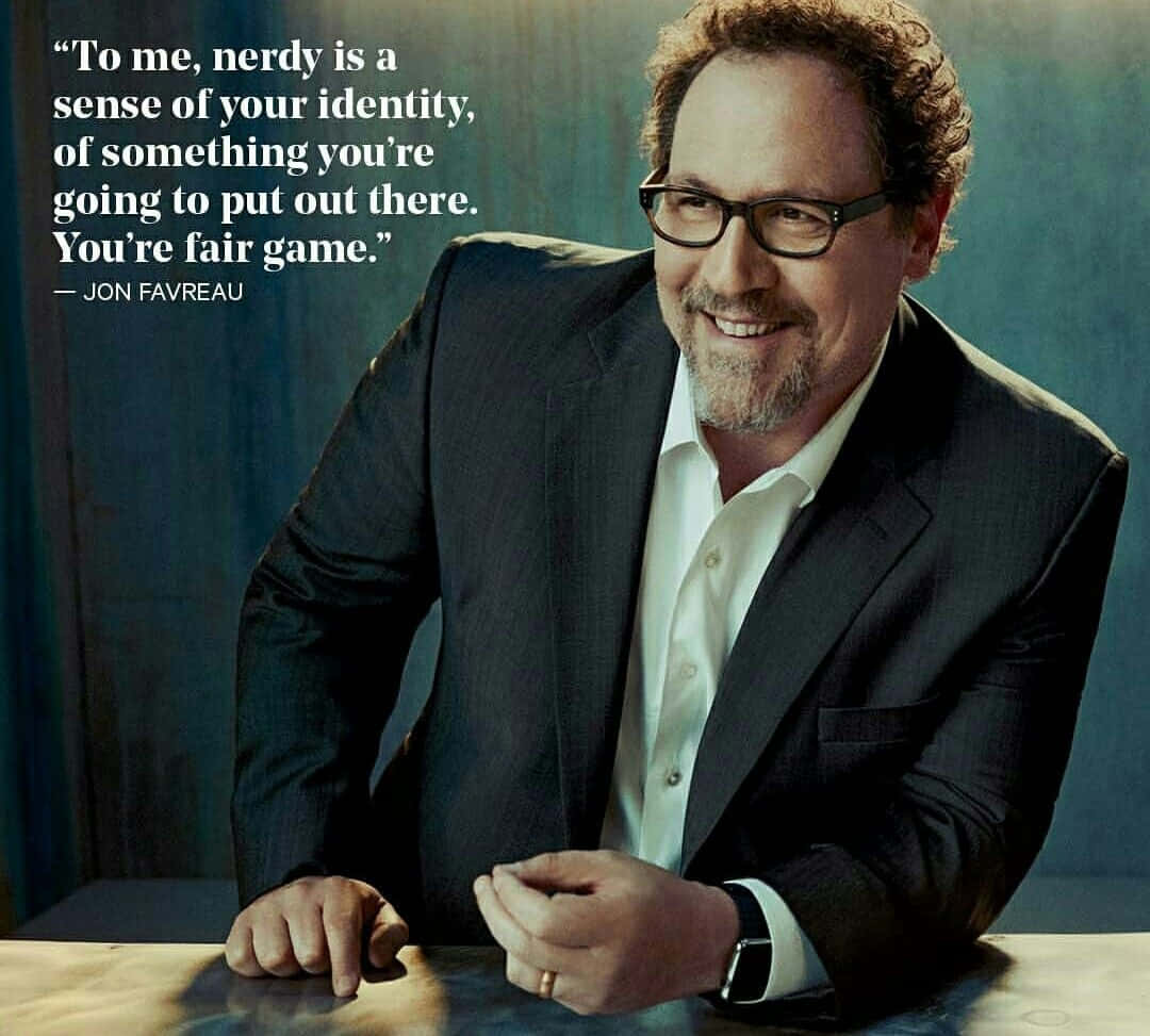 Jon Favreau Looking Out At The Horizon Background