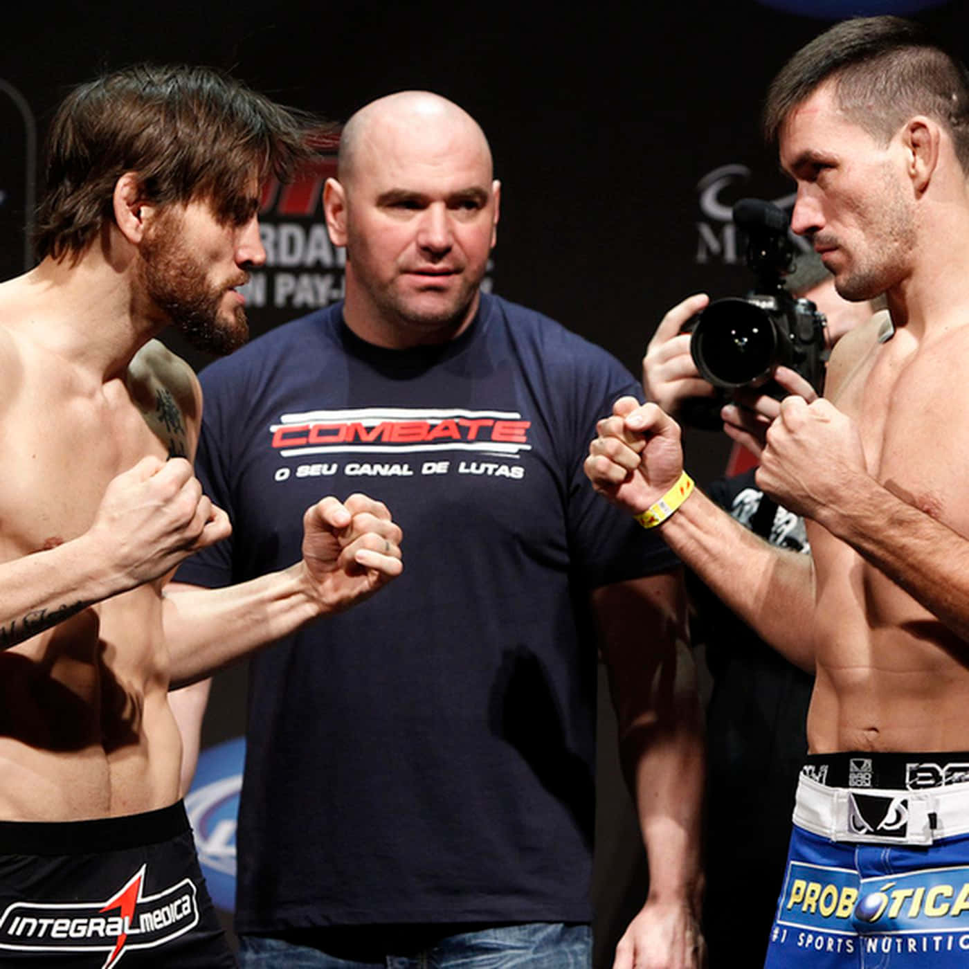 Jon Fitch Vs. Demian Maia Ufc 156 Weigh-in Background