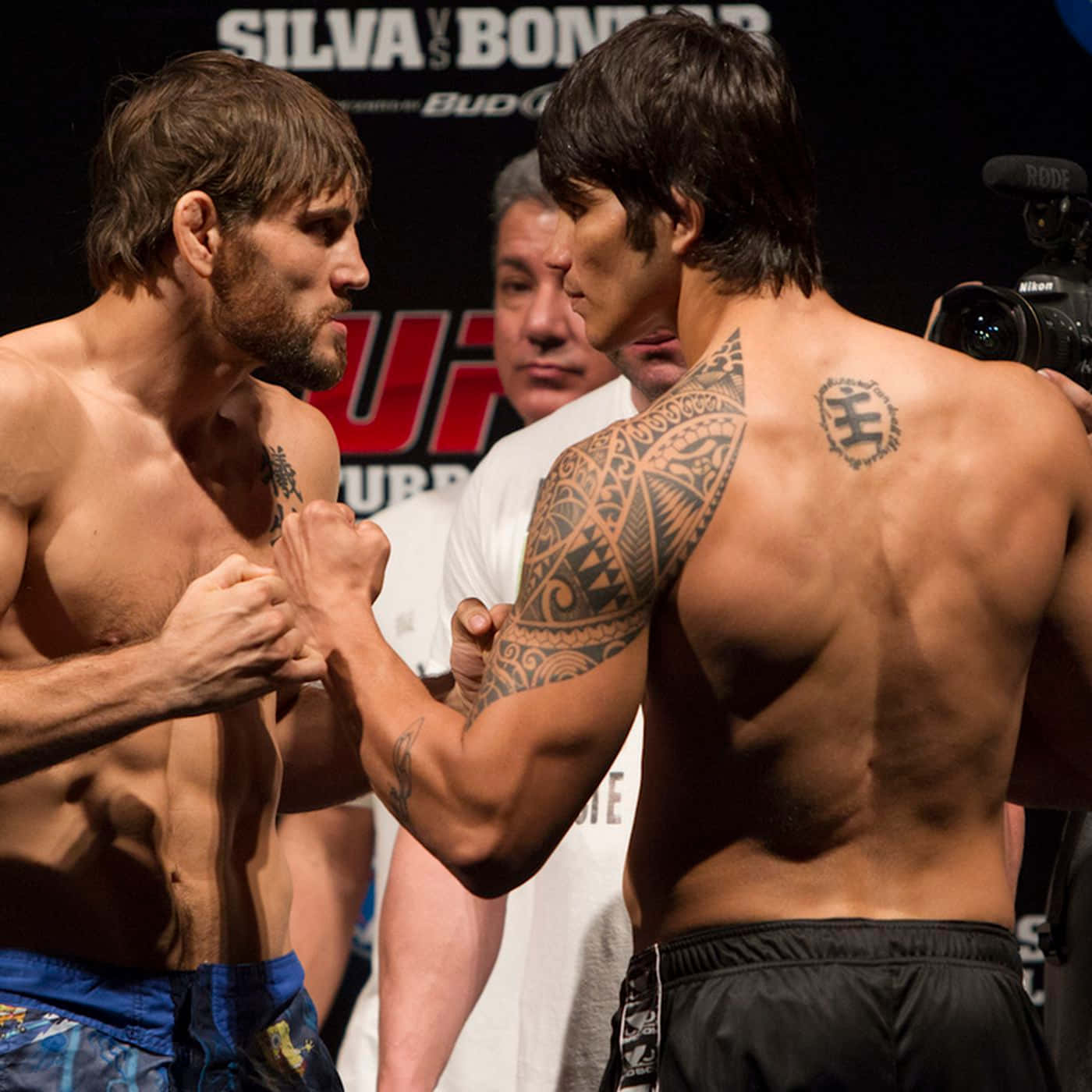 Jon Fitch Vs. Erick Silva Face Off Ufc 153