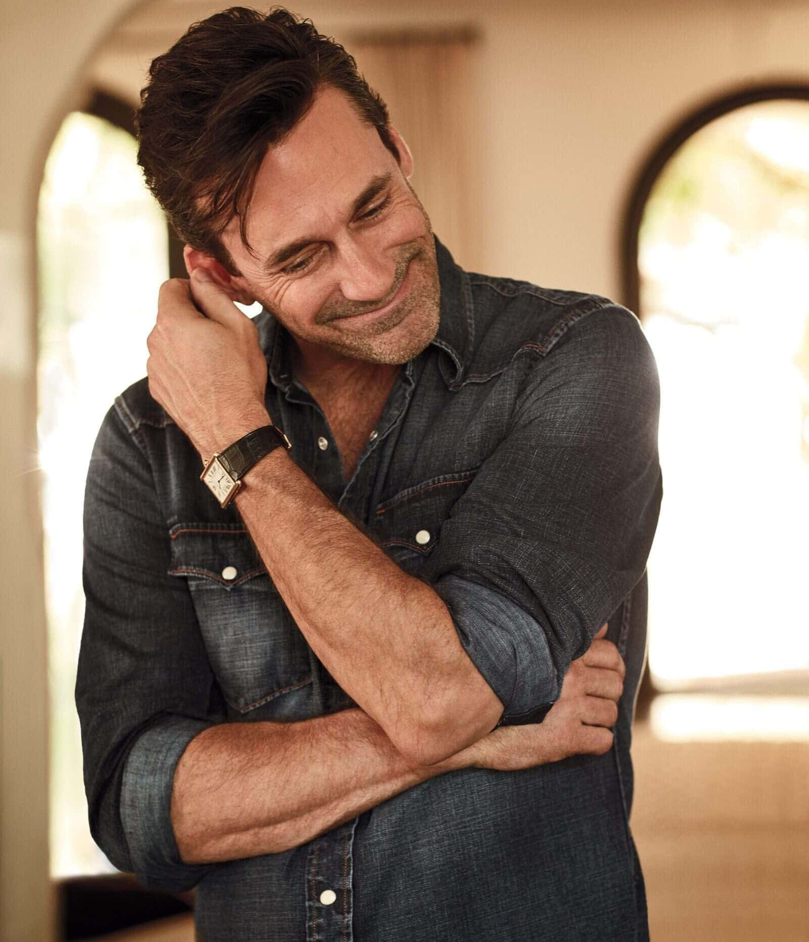 Jon Hamm In Hollywood, California Background