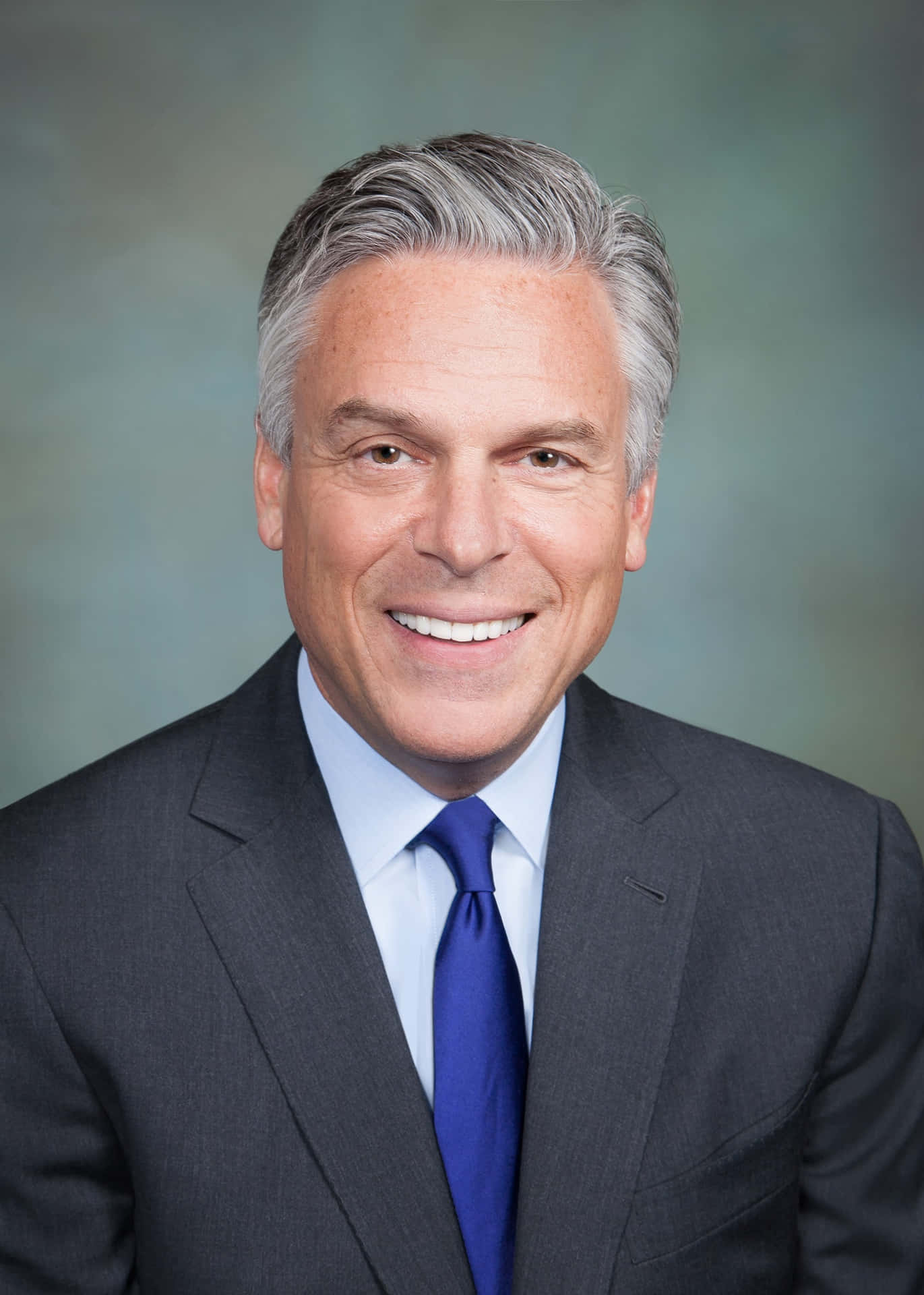 Jon Huntsman Gray Background