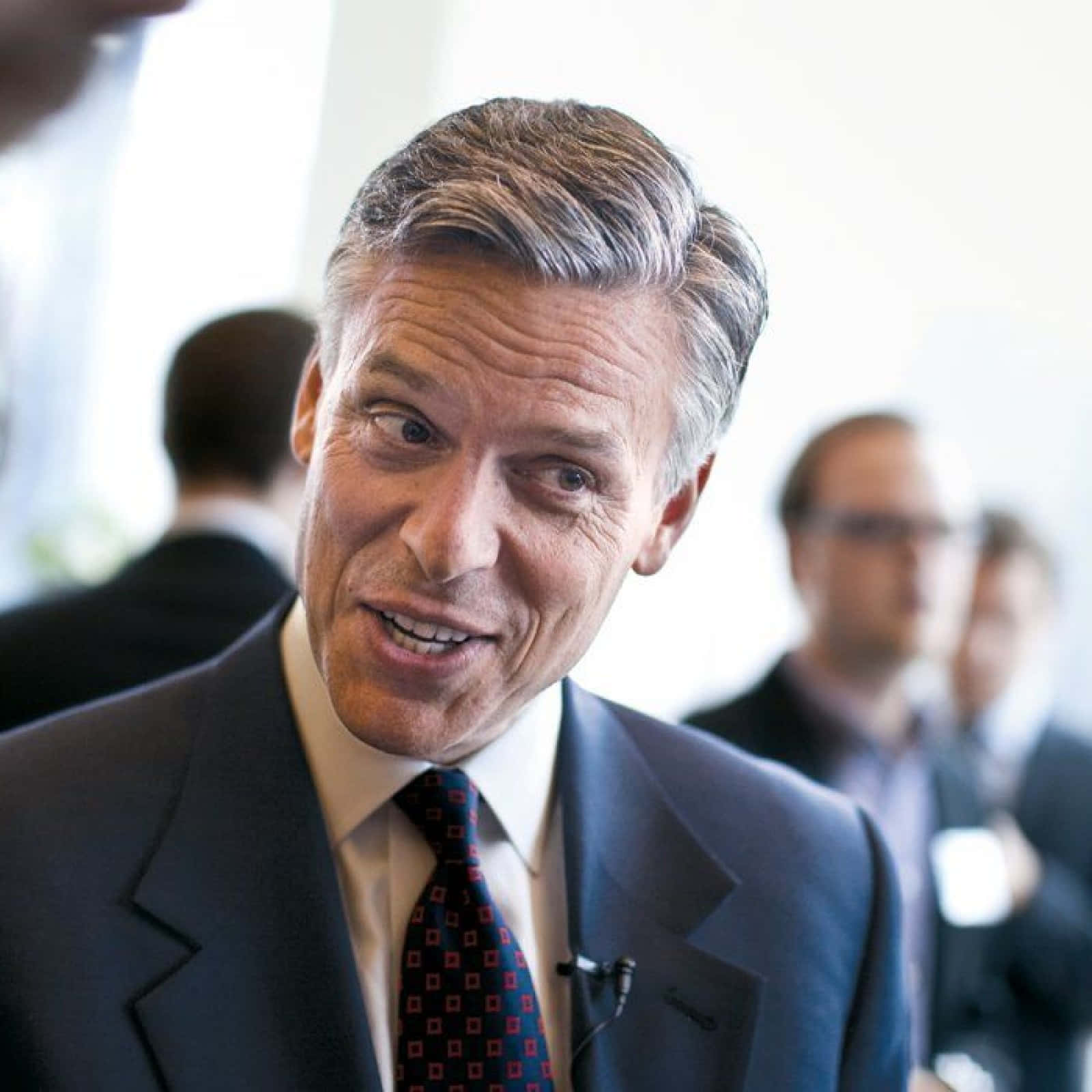 Jon Huntsman Happy Photo Background