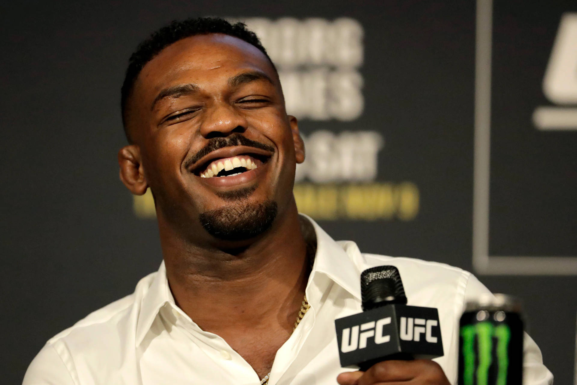 Jon Jones Candid Background