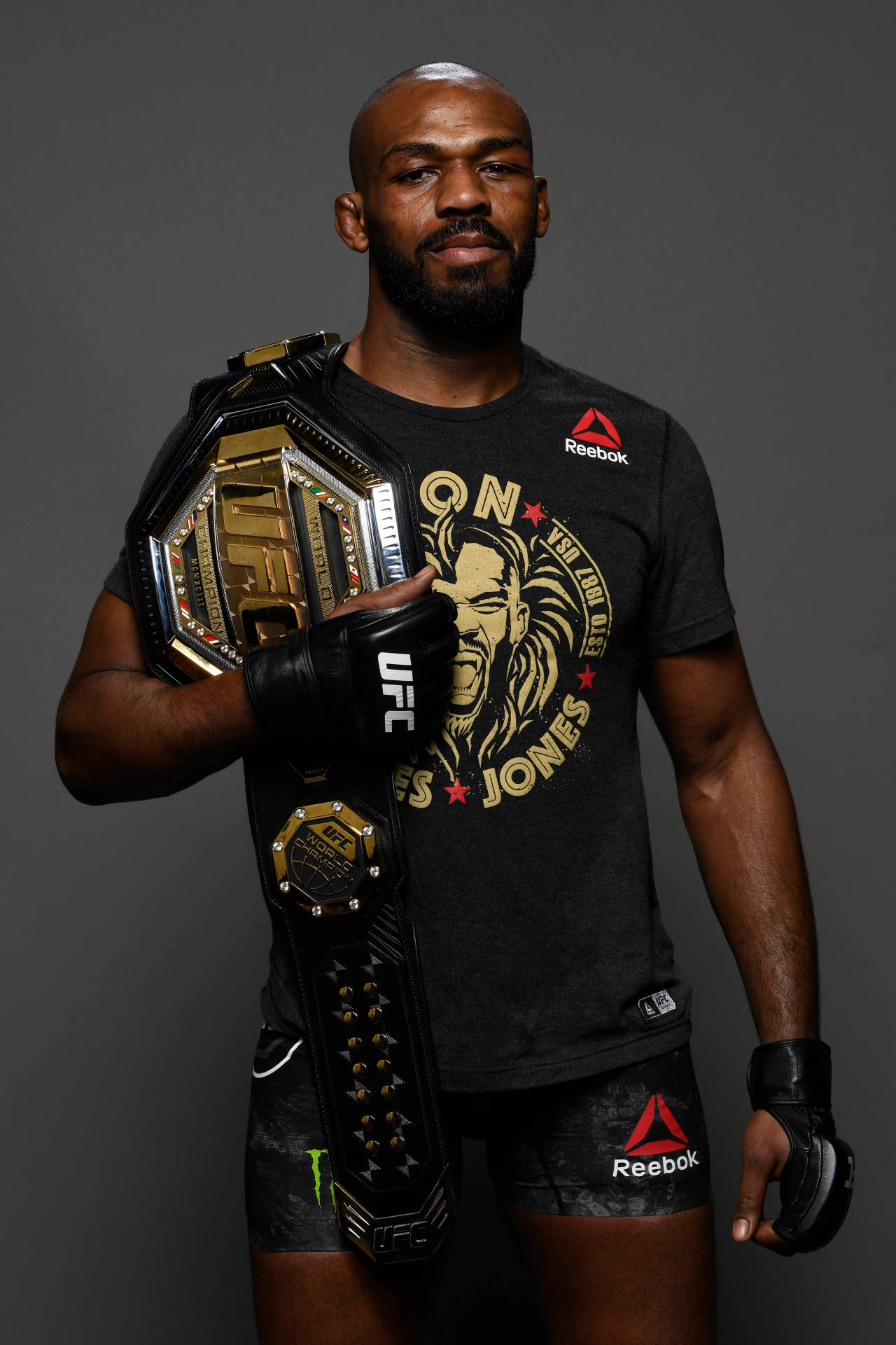 Jon Jones Champion Photo