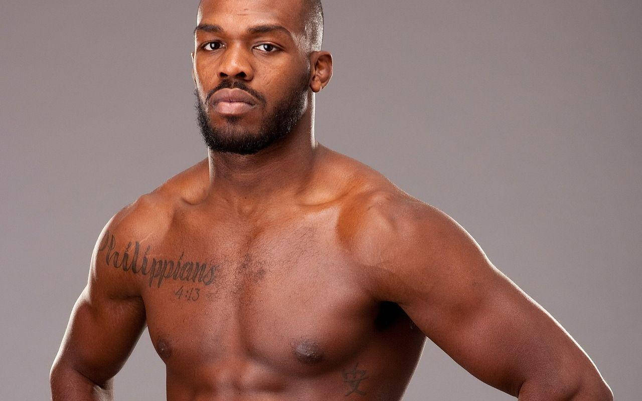 Jon Jones Close-up Profile Photo Background