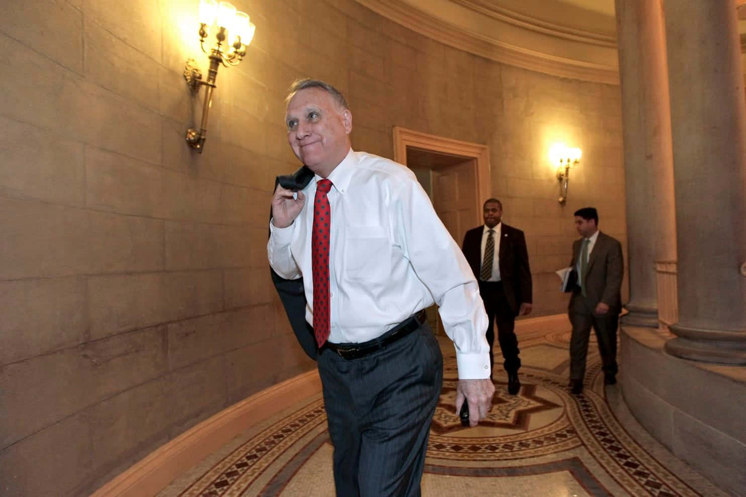 Jon Kyl Leaving The Capitol