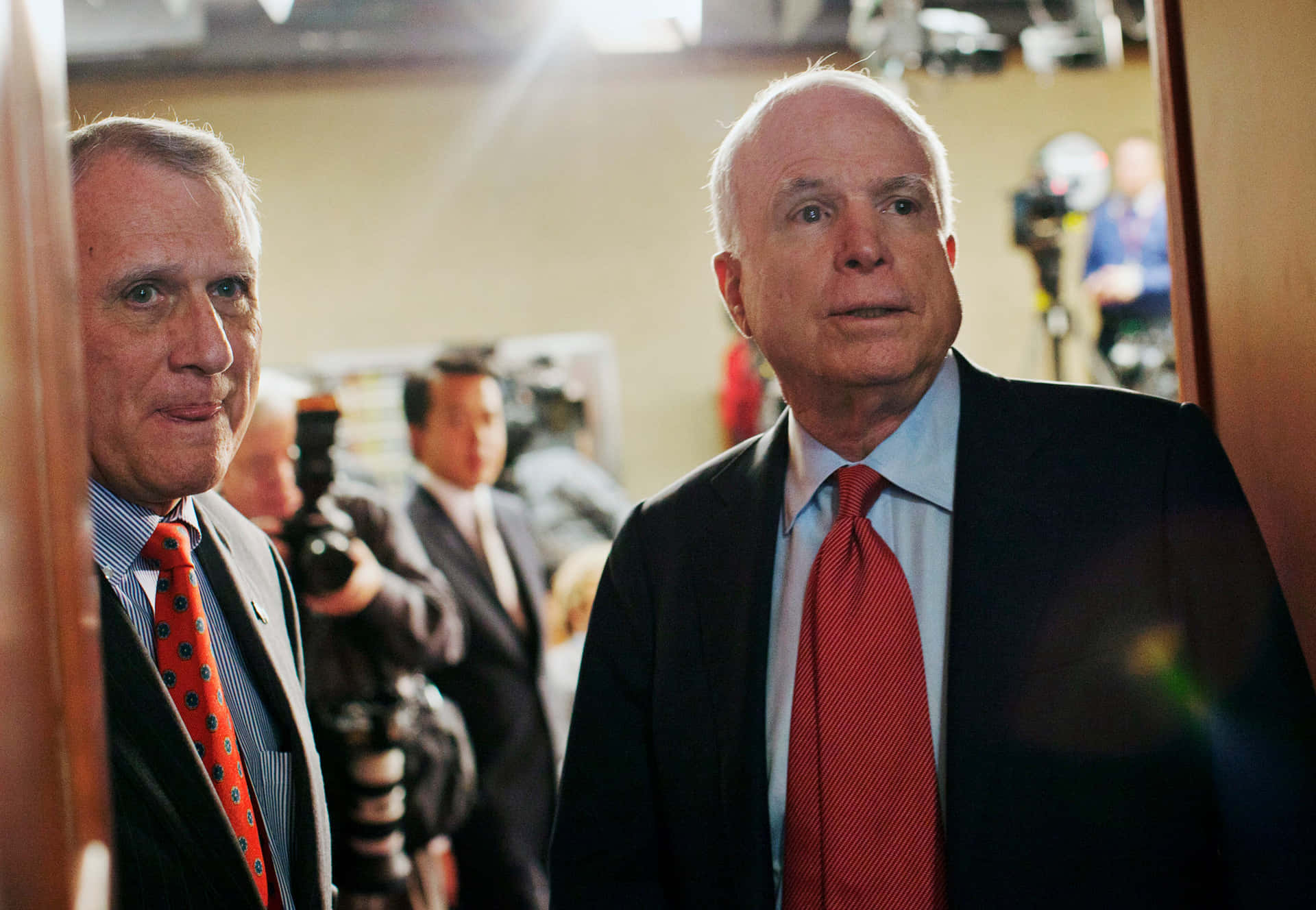 Jon Kyl With Senator John Mccain
