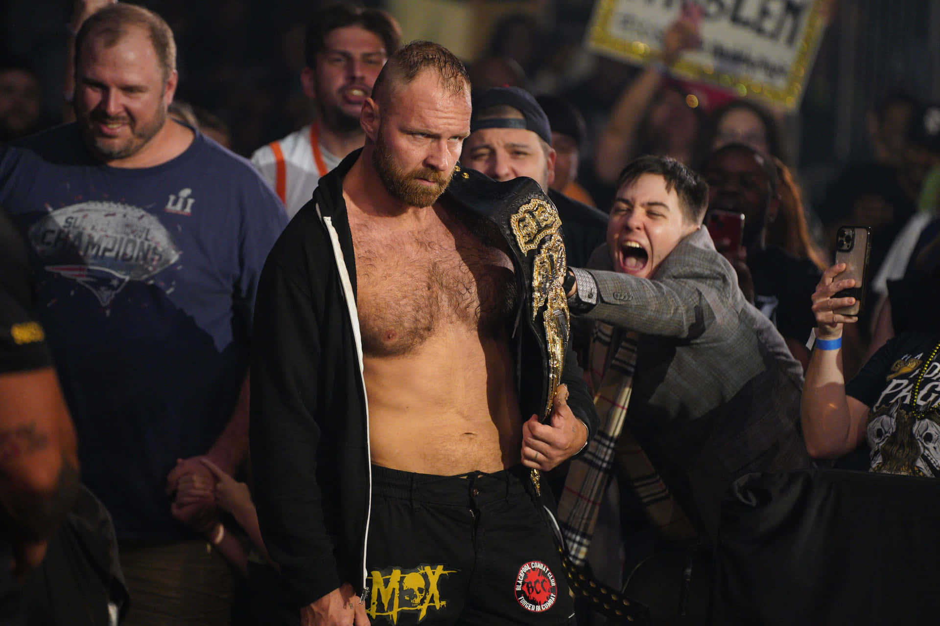 Jon Moxley Aew Fighter Background