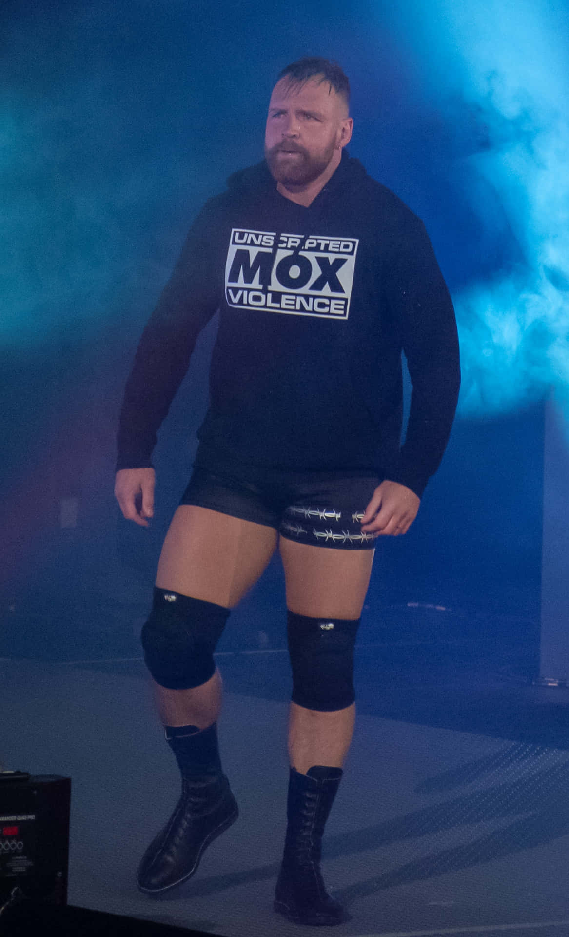 Jon Moxley Aka The Kingpin Of Wwe Background