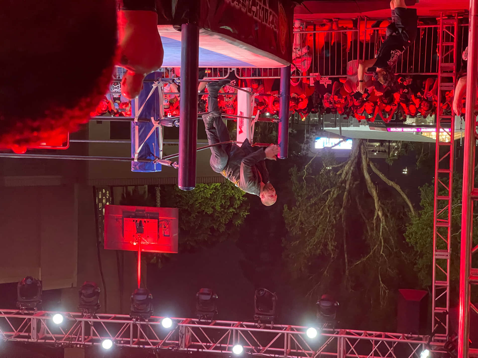 Jon Moxley Inverted Photo Background
