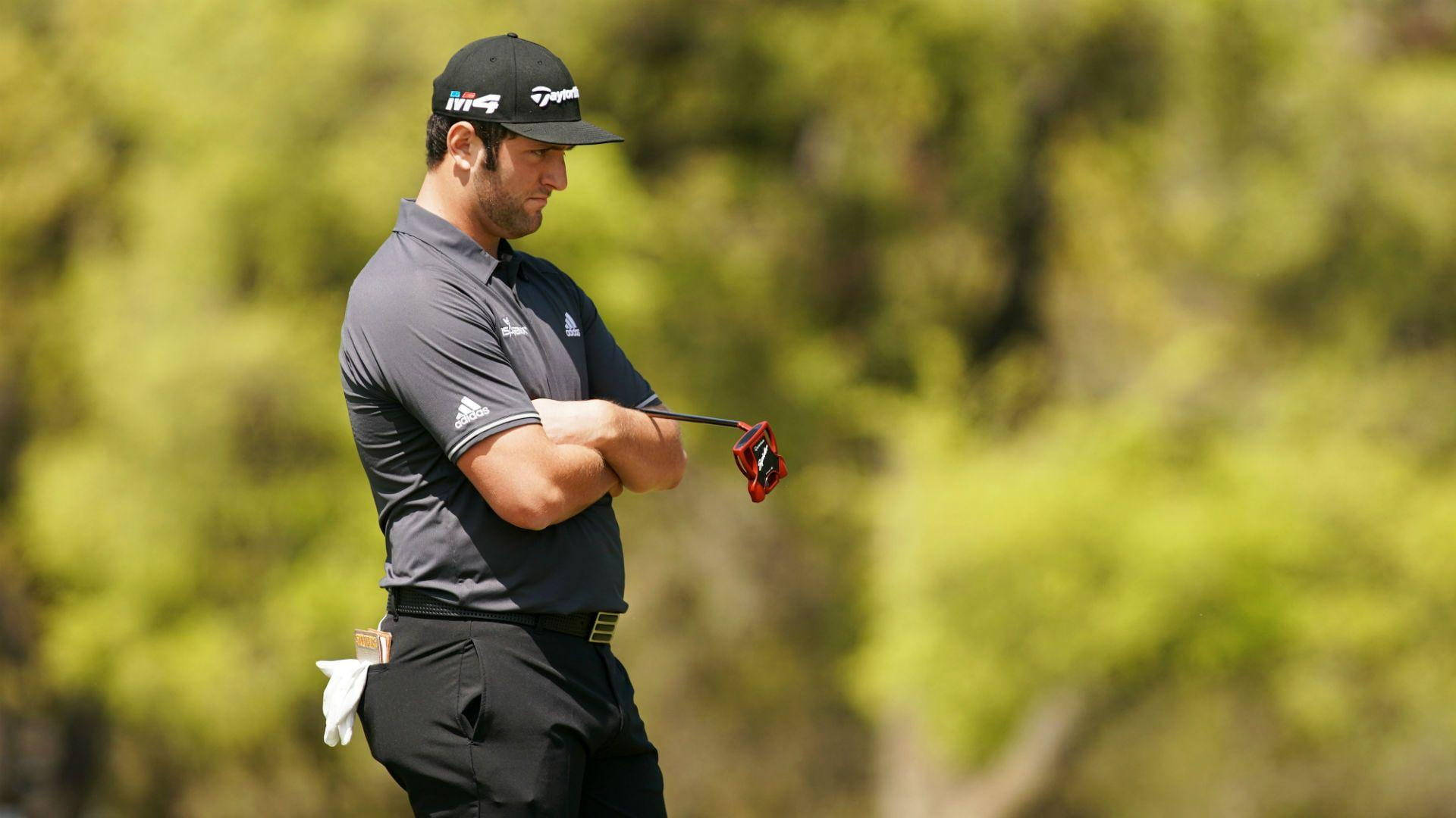 Jon Rahm Arms Crossed Background