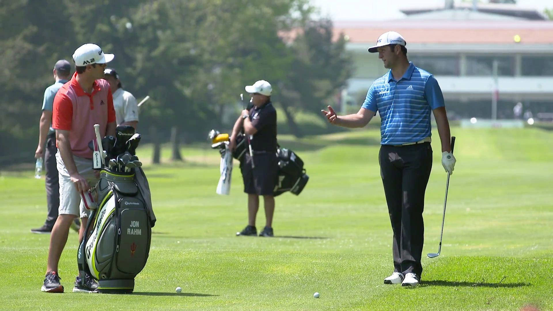 Jon Rahm Before Playing Golf