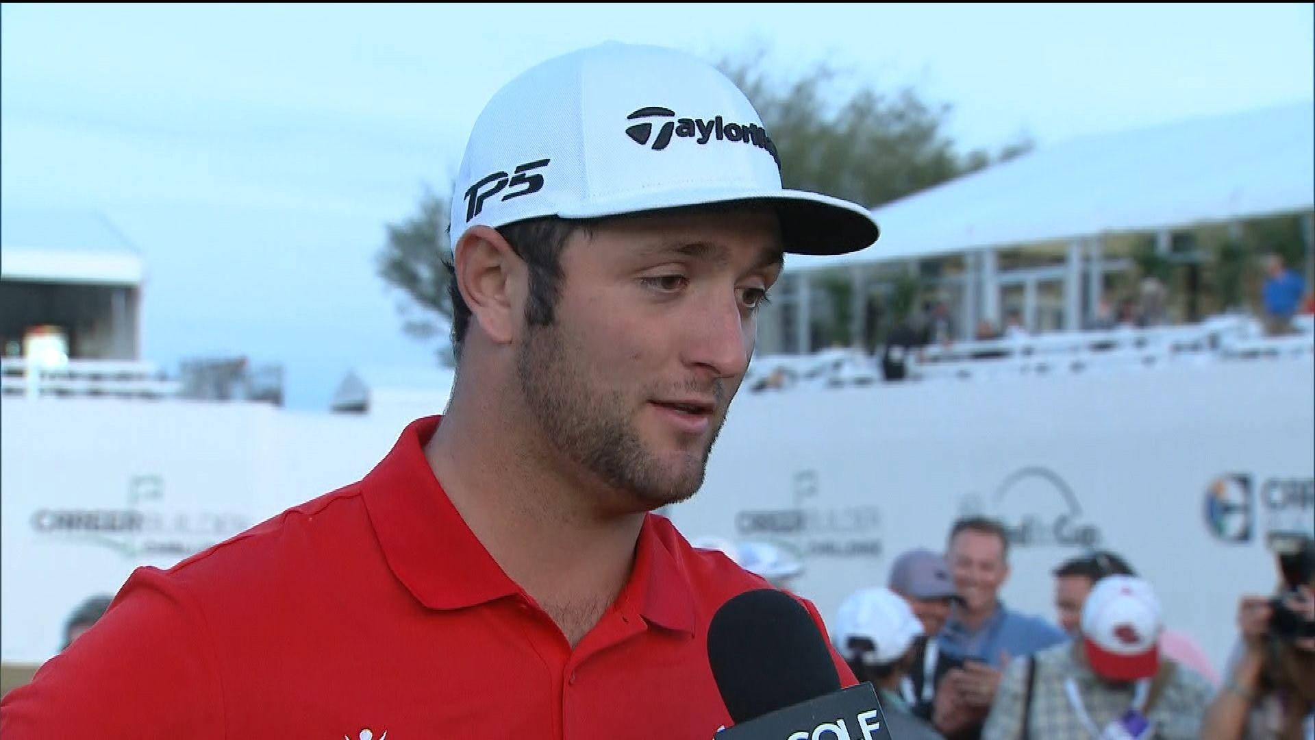 Jon Rahm Interview Background