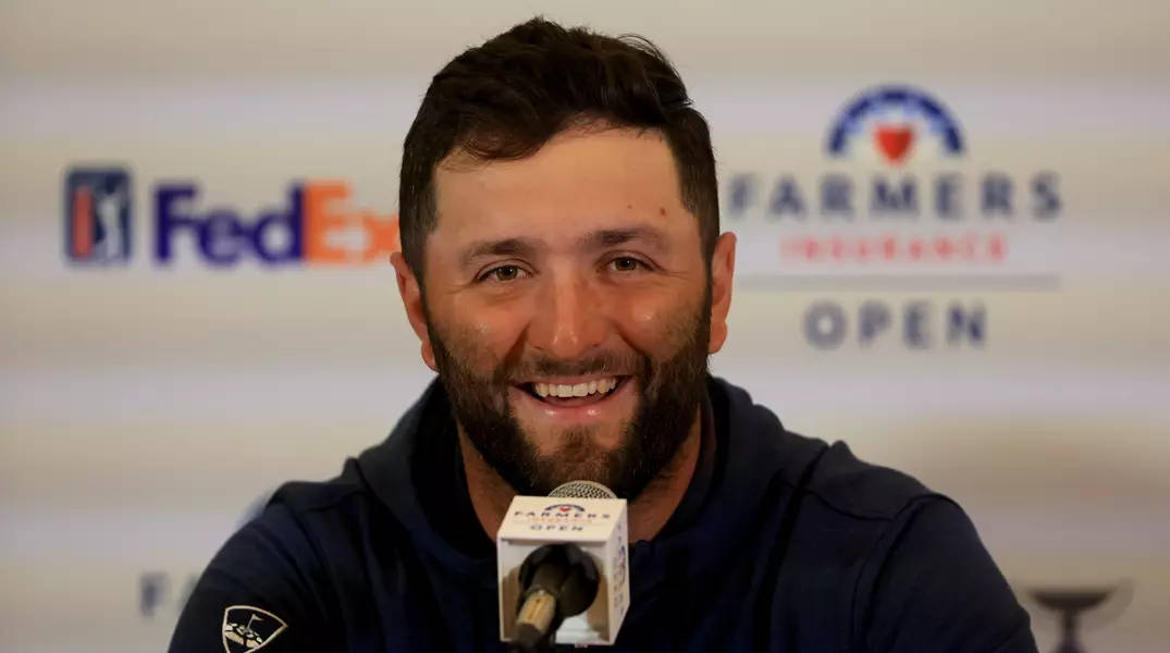 Jon Rahm Thick Beard Background