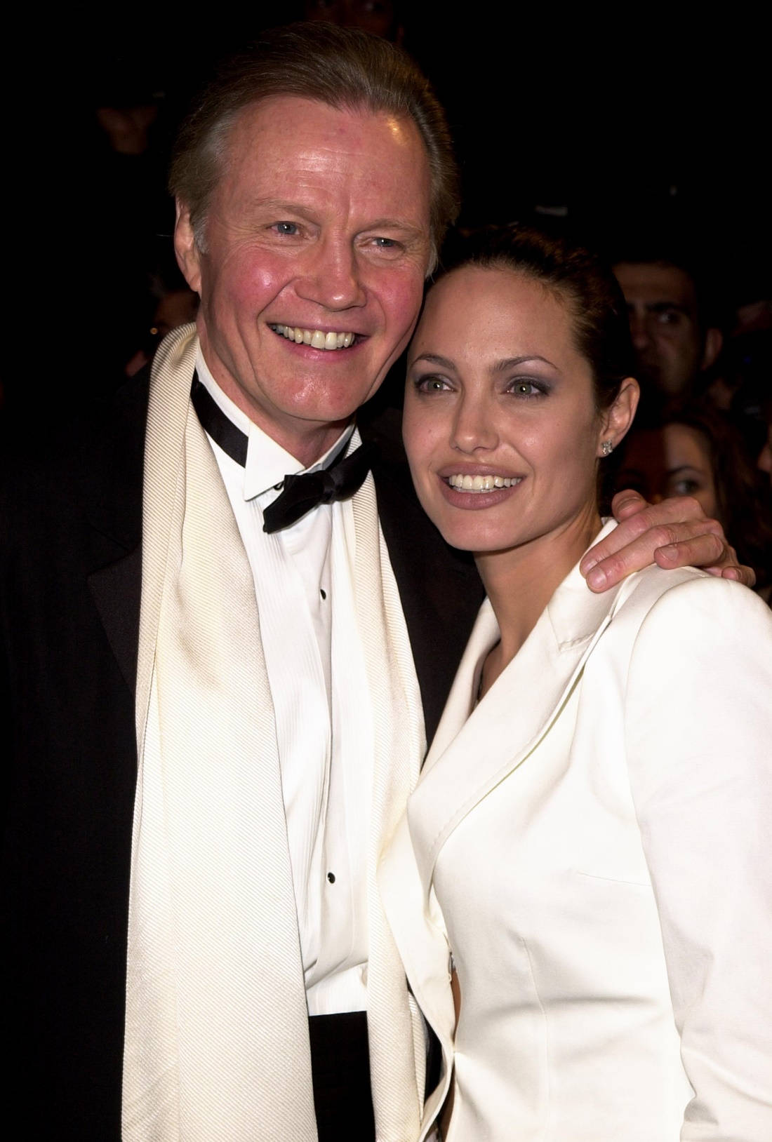 Jon Voight With Angelina Background