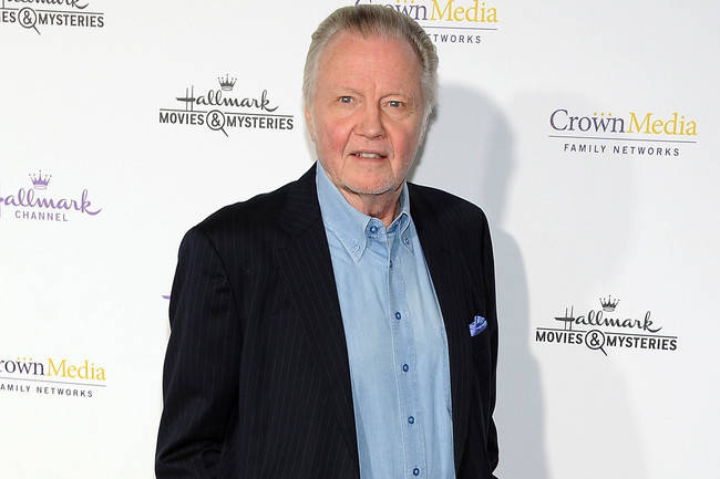 Jon Voight With Crown Media Background