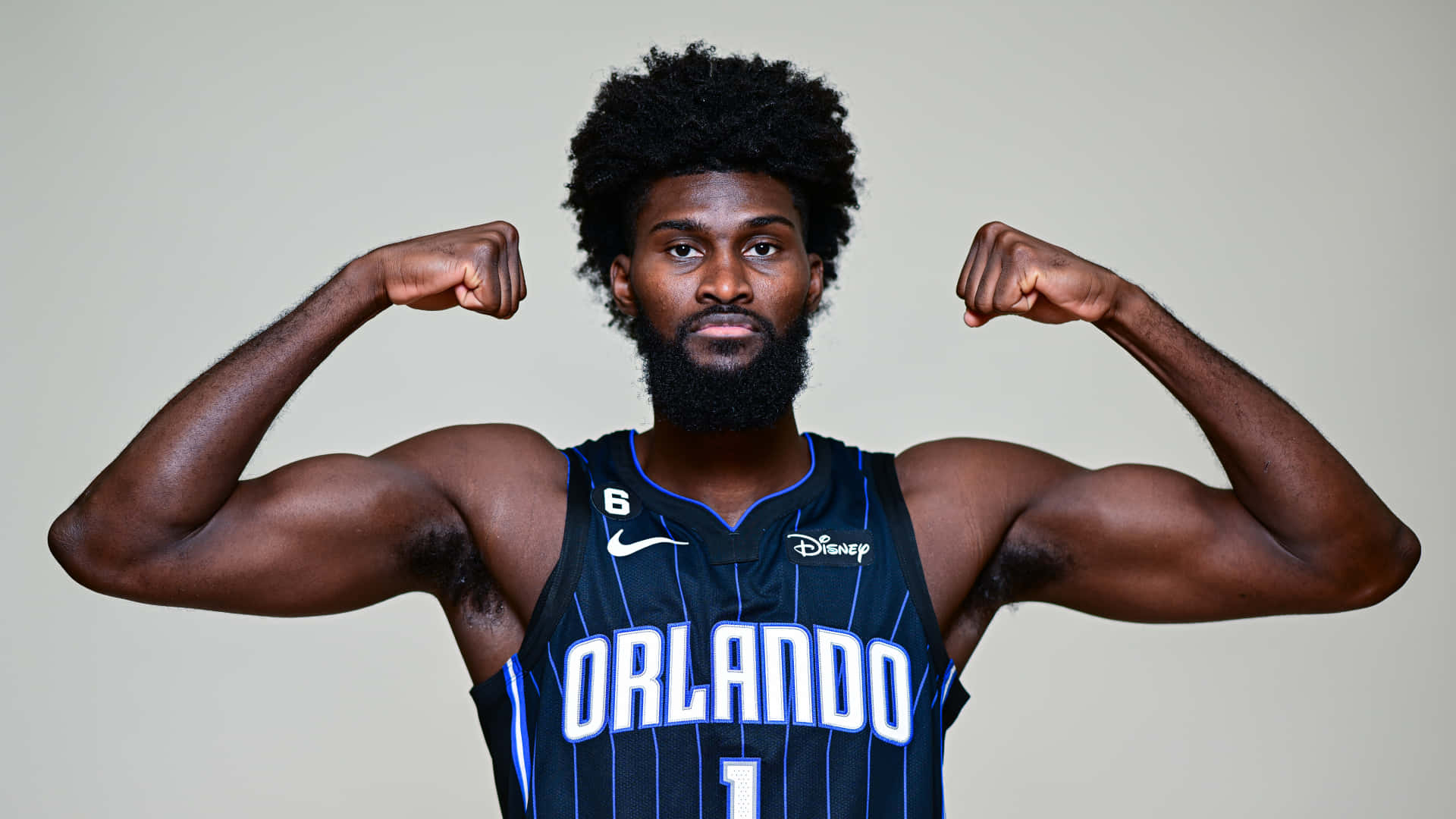 Jonathan Isaac Dominating The Court Background