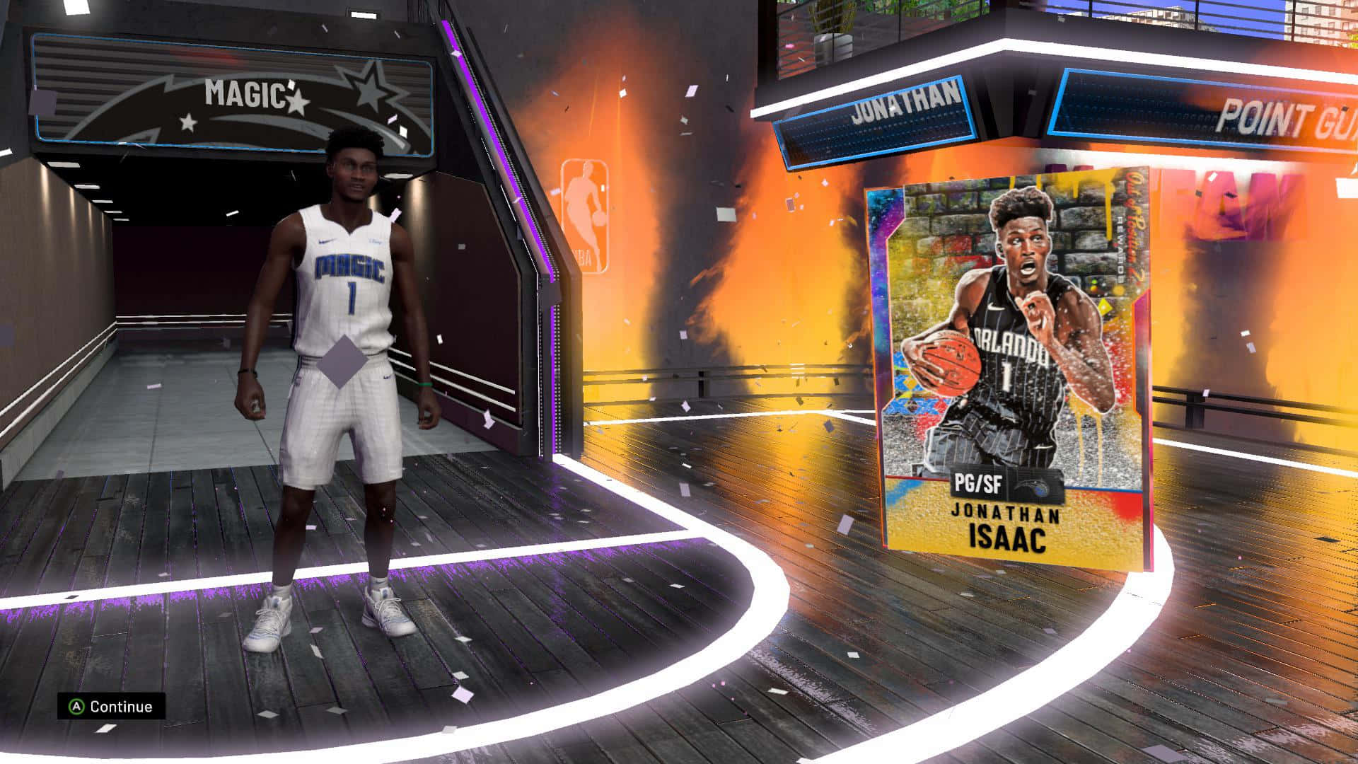 Jonathan Isaac Nba2k Online Background