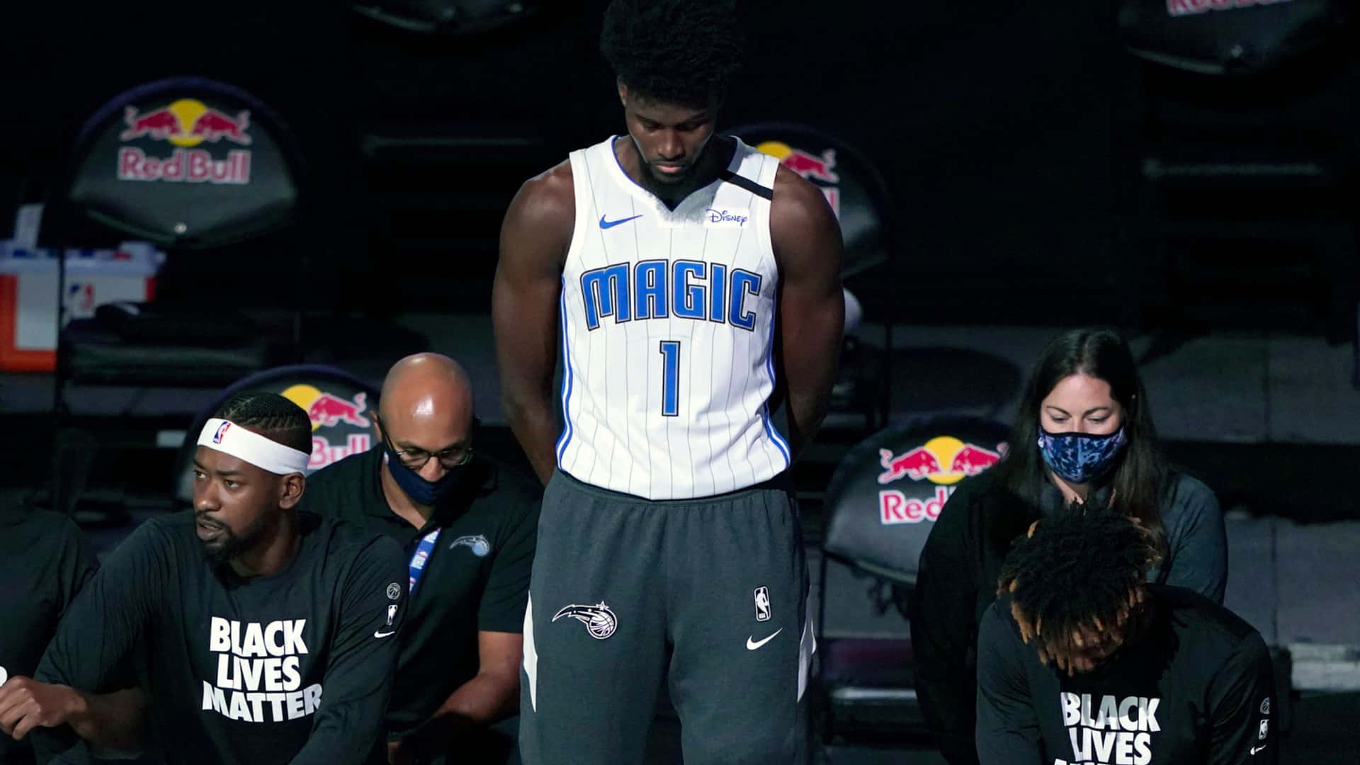 Jonathan Isaac Standing Background