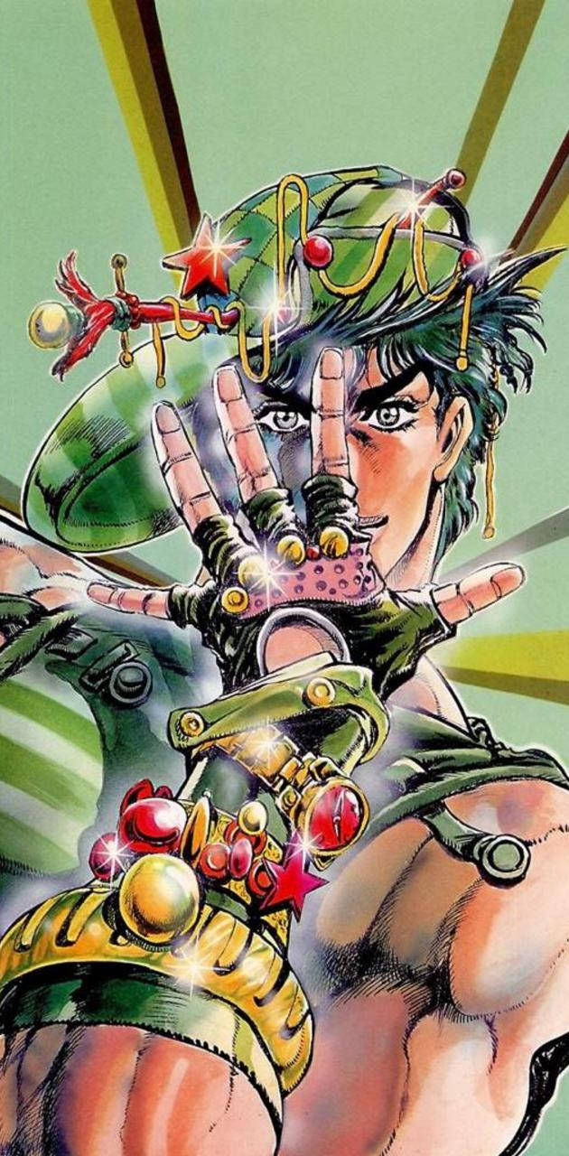 Jonathan Joestar Of Jojo Iphone Background