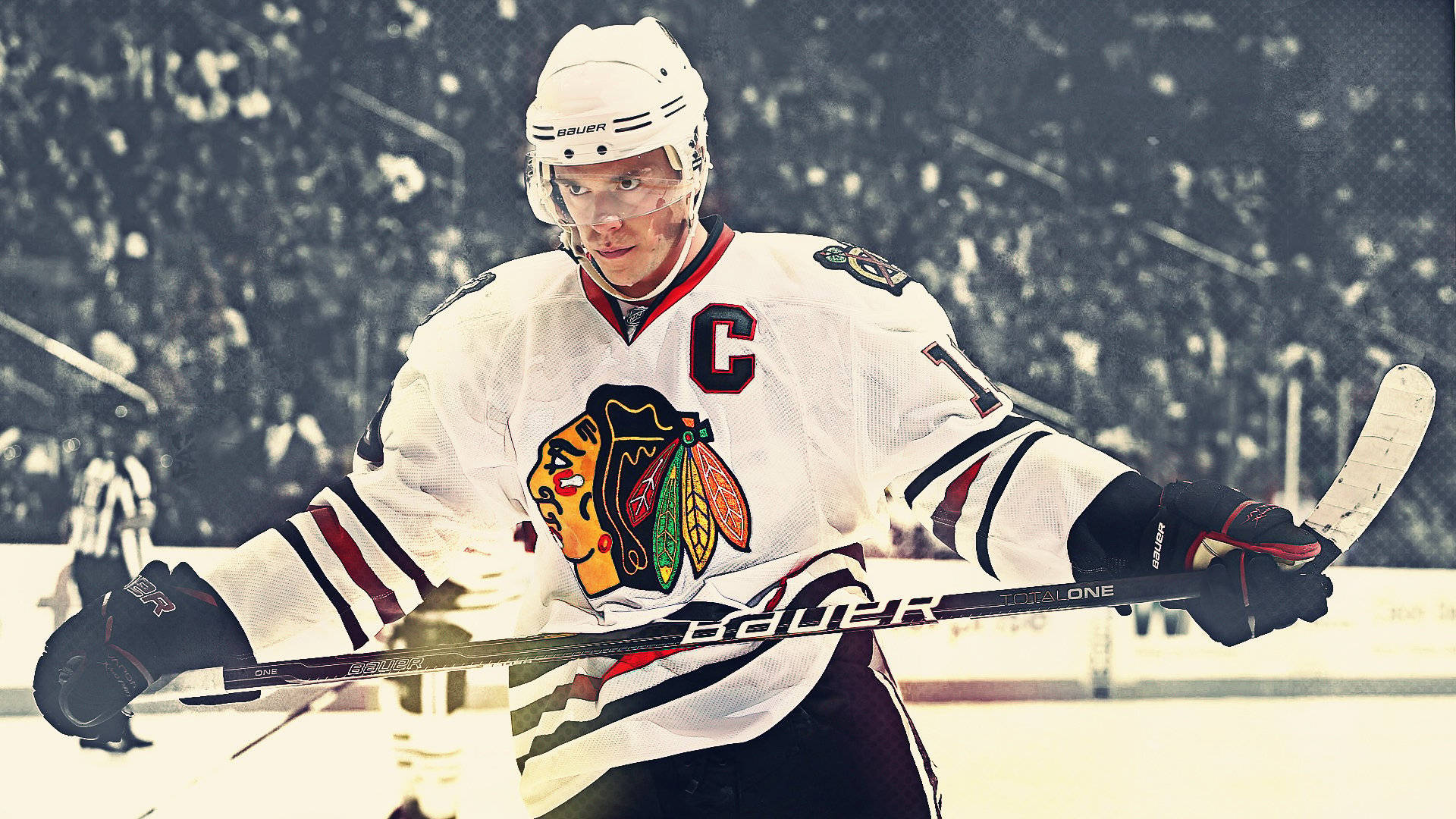 Jonathan Toews, Captain Of The Chicago Blackhawks Hockey Team Background