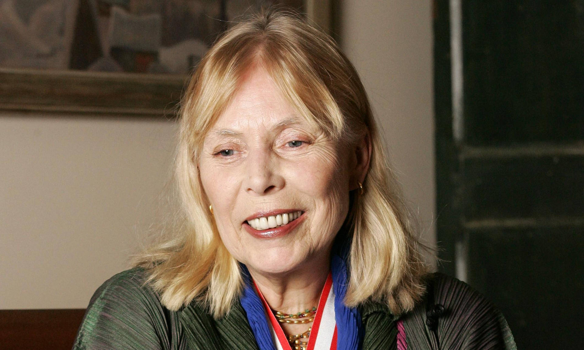 Joni Mitchell Famous Folk Singer