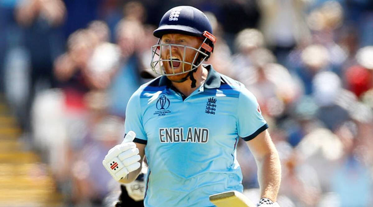 Jonny Bairstow In The Heat Of The Game Background