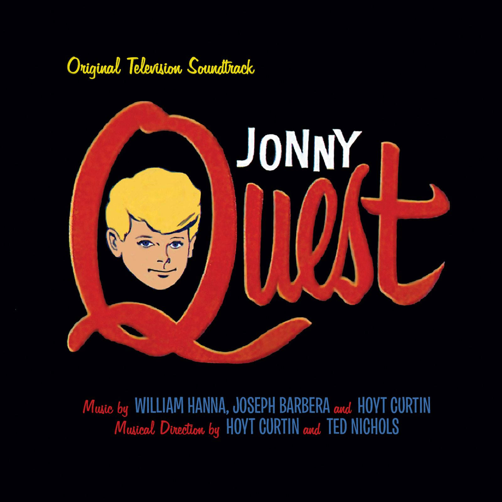 Jonny Quest Black Poster Background