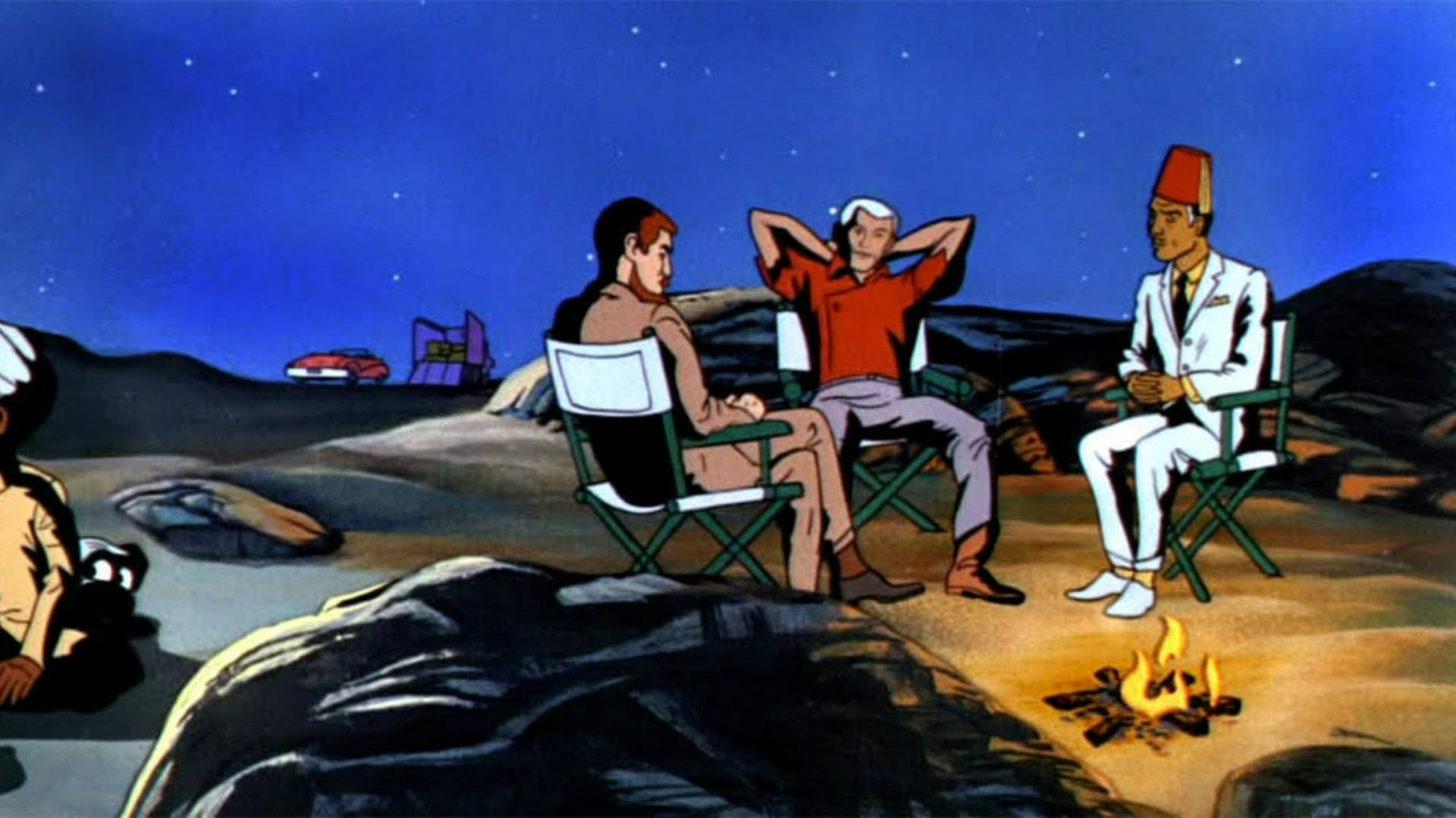 Jonny Quest Camping Background