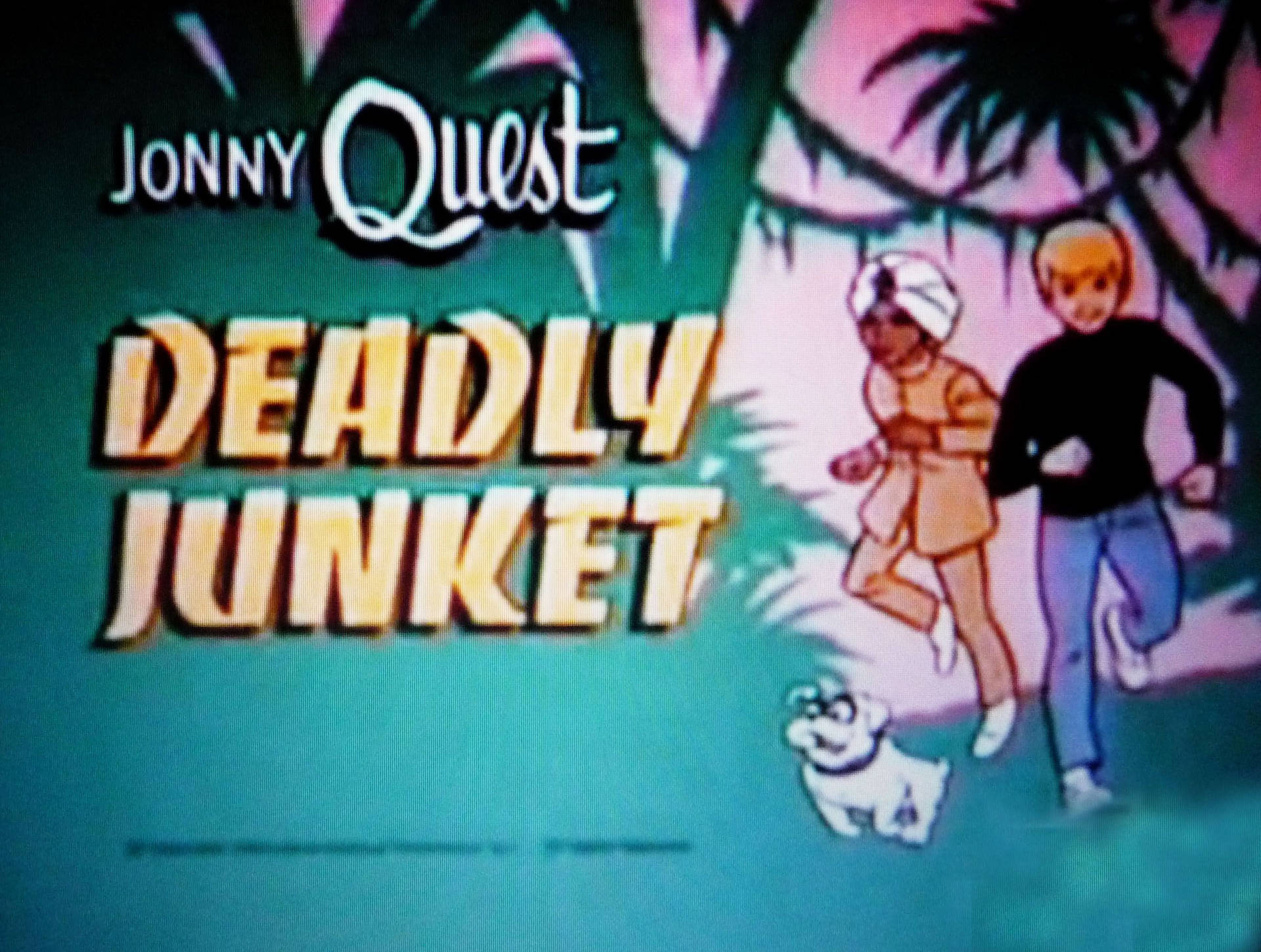 Jonny Quest Deadly Junket Background