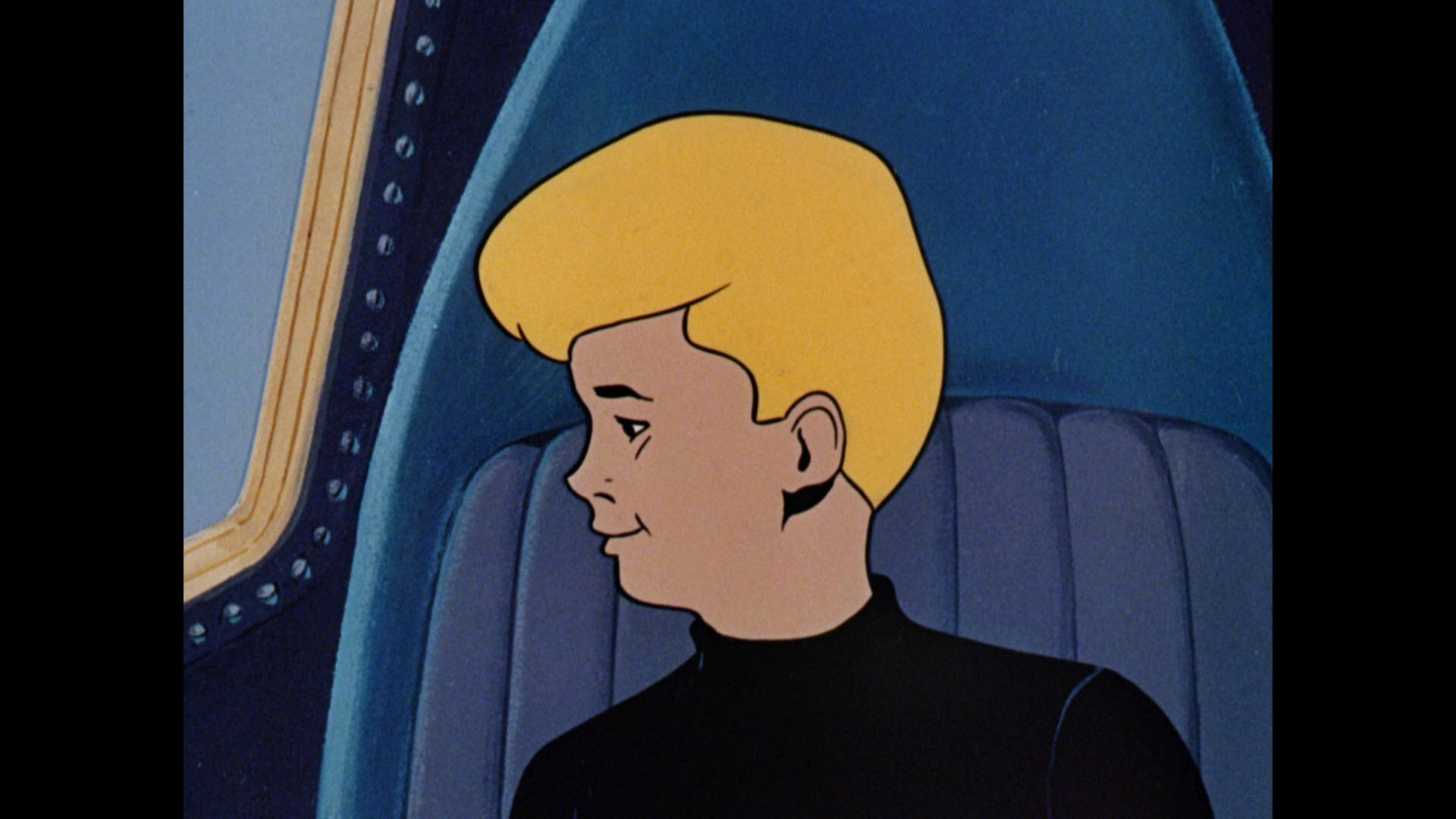 Jonny Quest In Plane Background