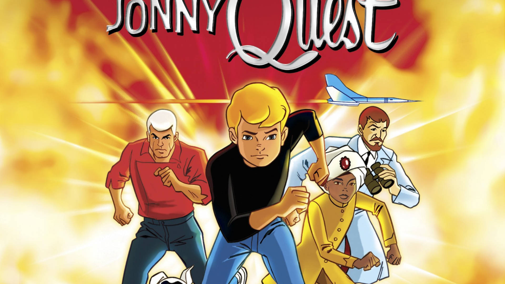 Jonny Quest Squad Poster Background