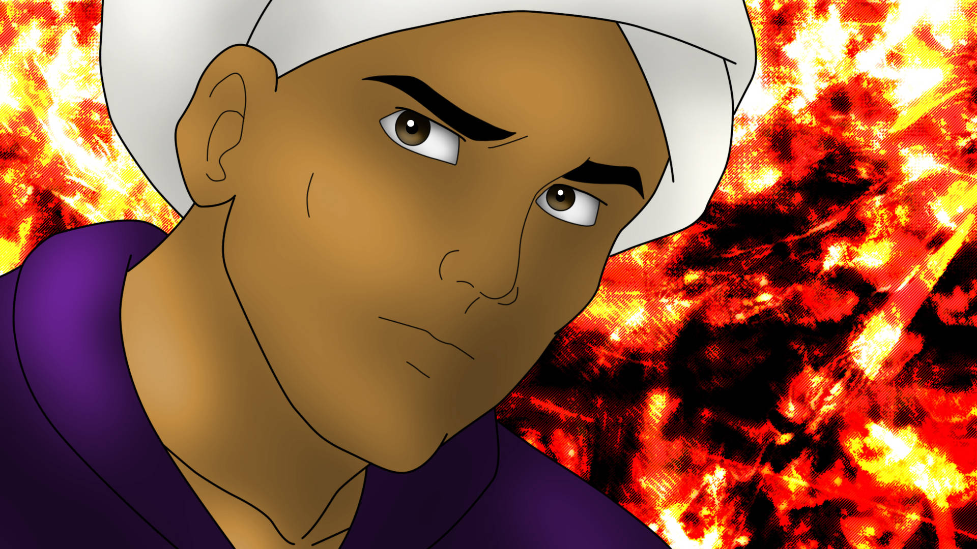 Jonny Quest Teenage Hadji Background