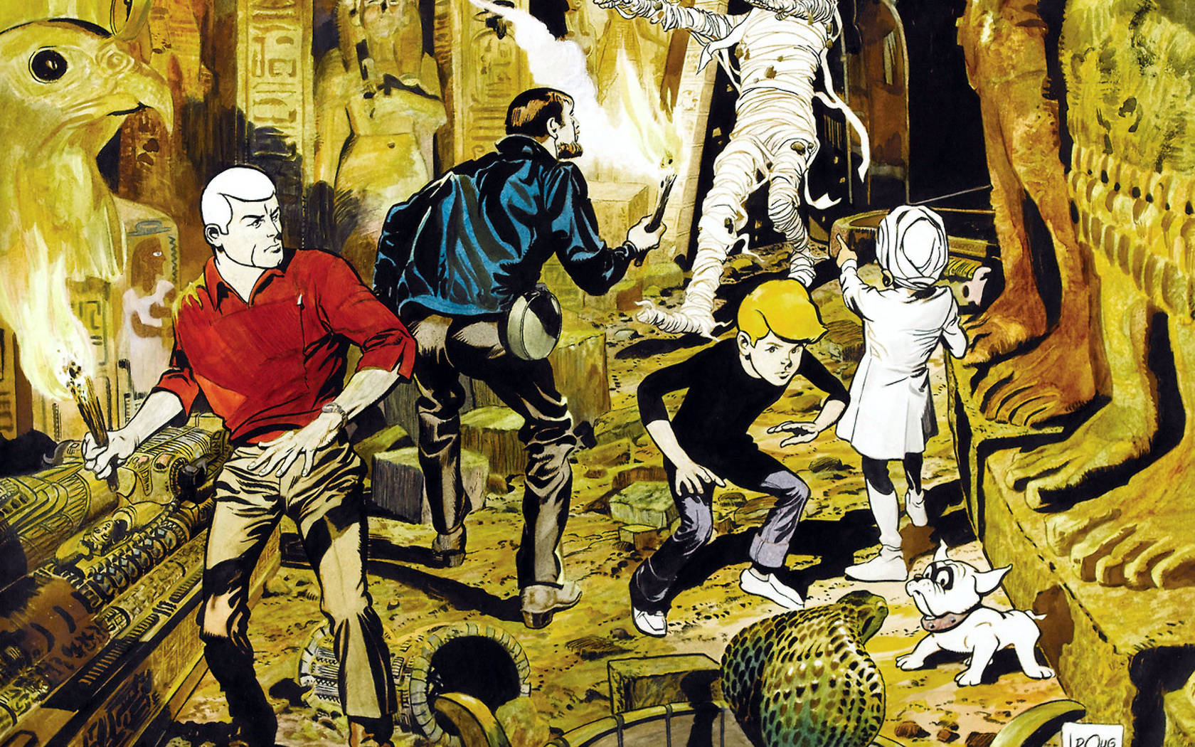 Jonny Quest Treasure Hunting