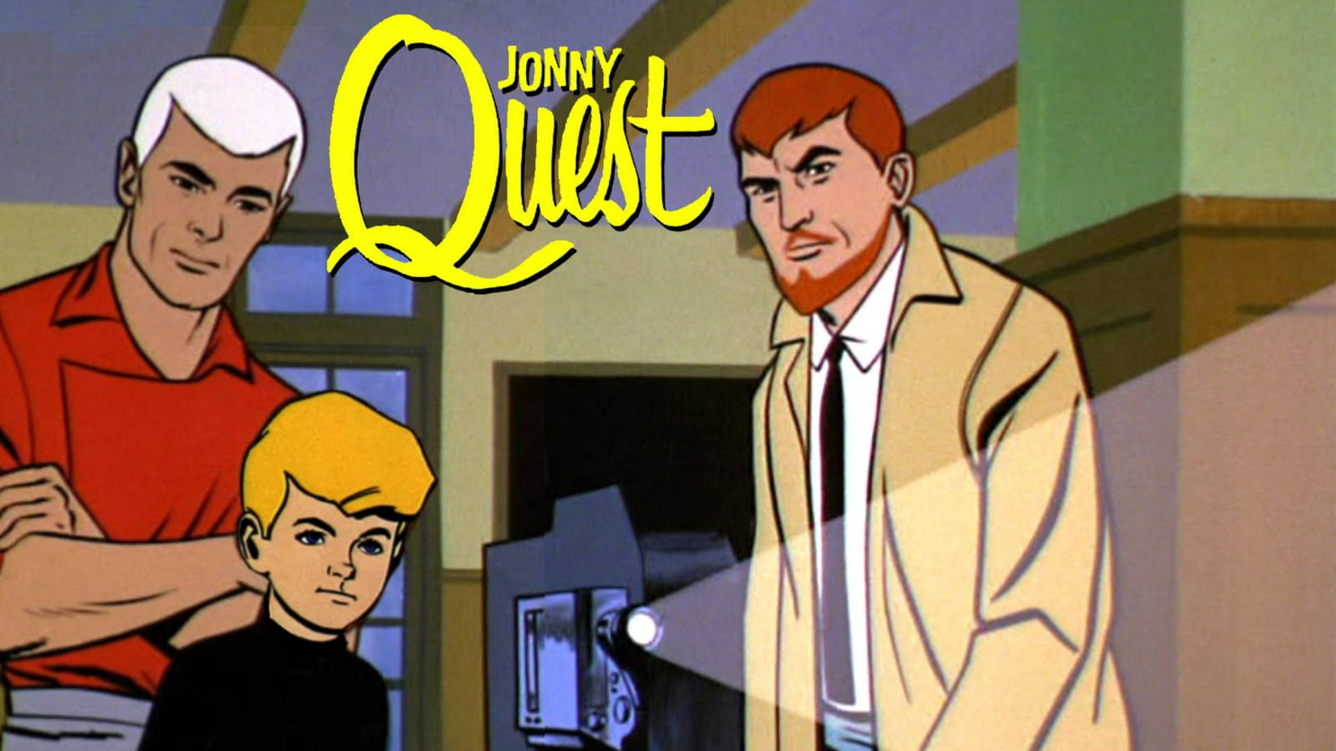 Jonny Quest With Father Filming Background