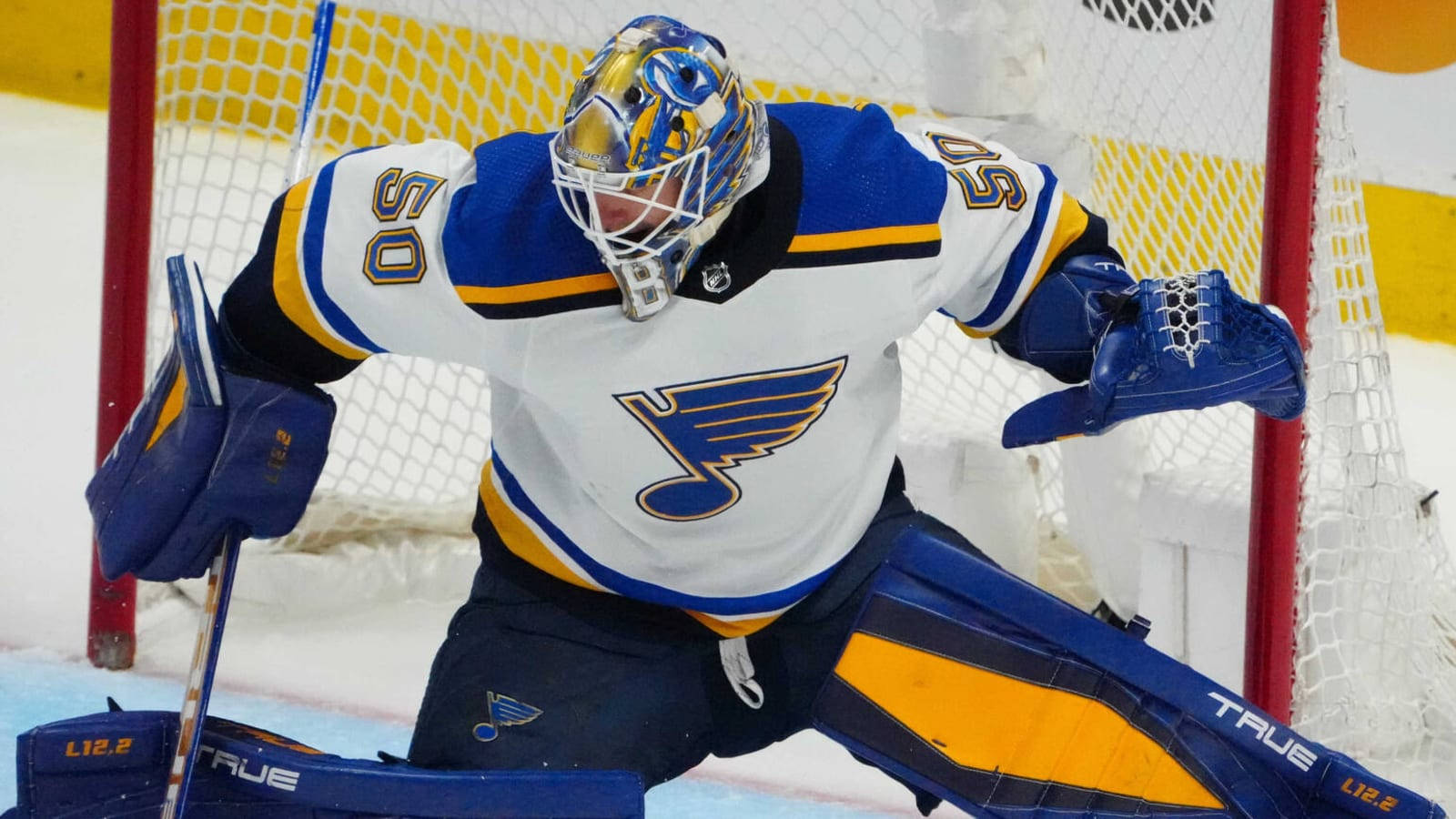 Jordan Binnington In Action Background