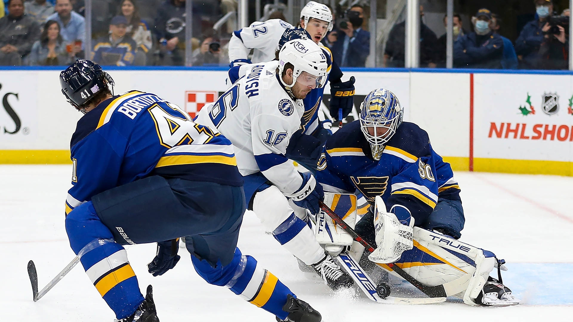 Jordan Binnington Of St. Louis Blues Team Background