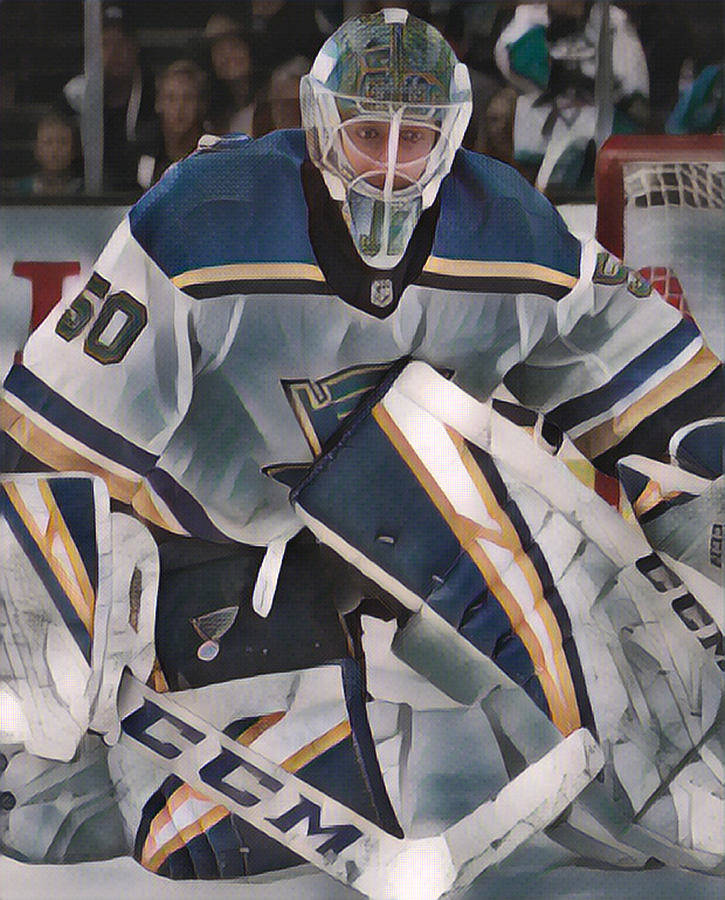 Jordan Binnington, Star Goaltender Of The Nhl Background